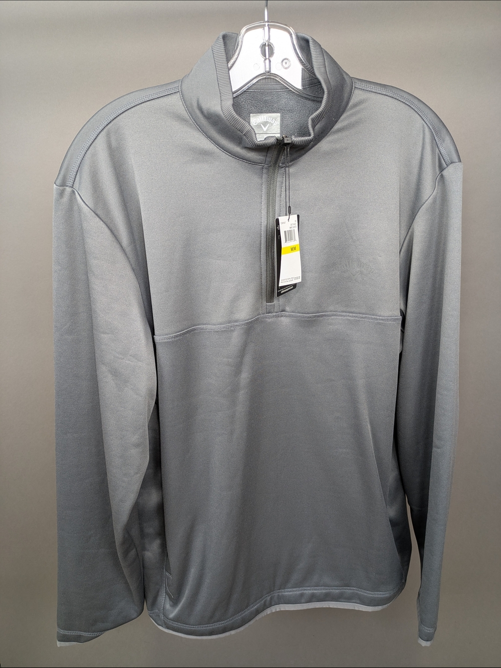 Callaway Quarter-Zip Performance Pullover Fleece - Gray